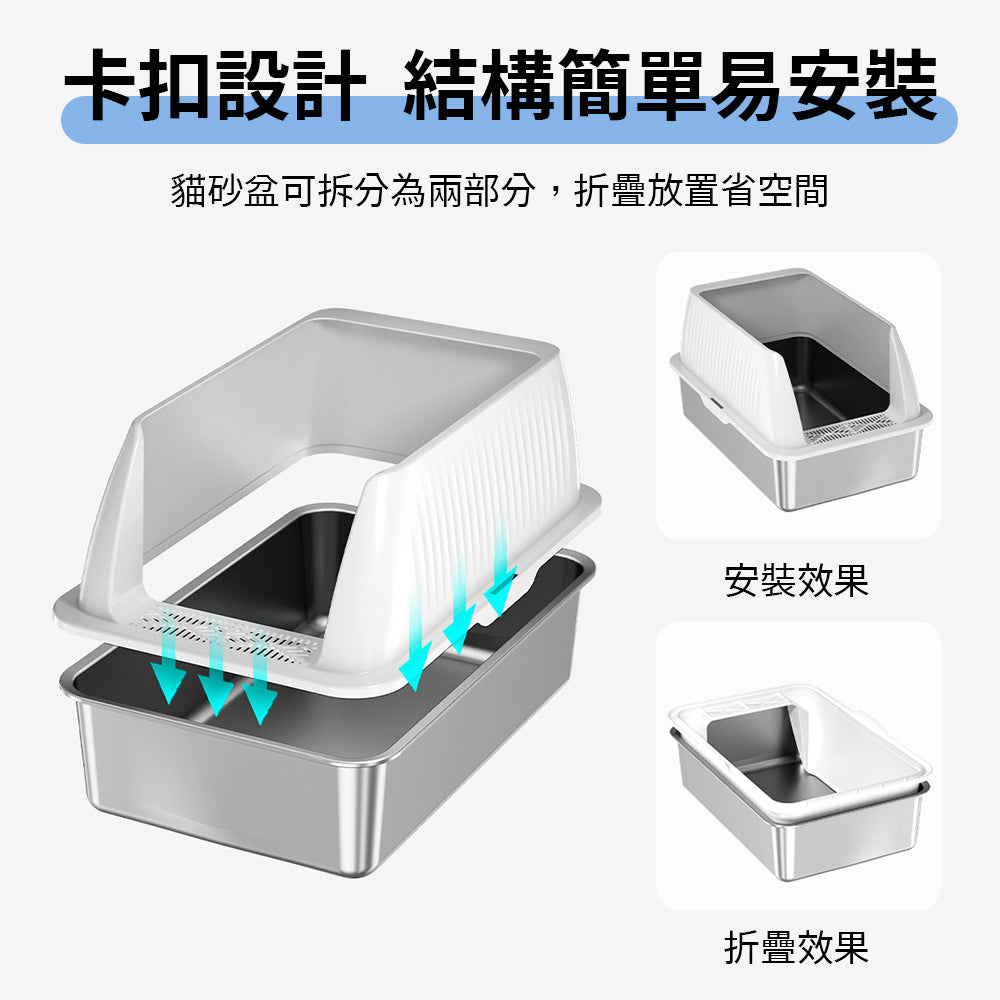 ステンレス猫トイレPS2