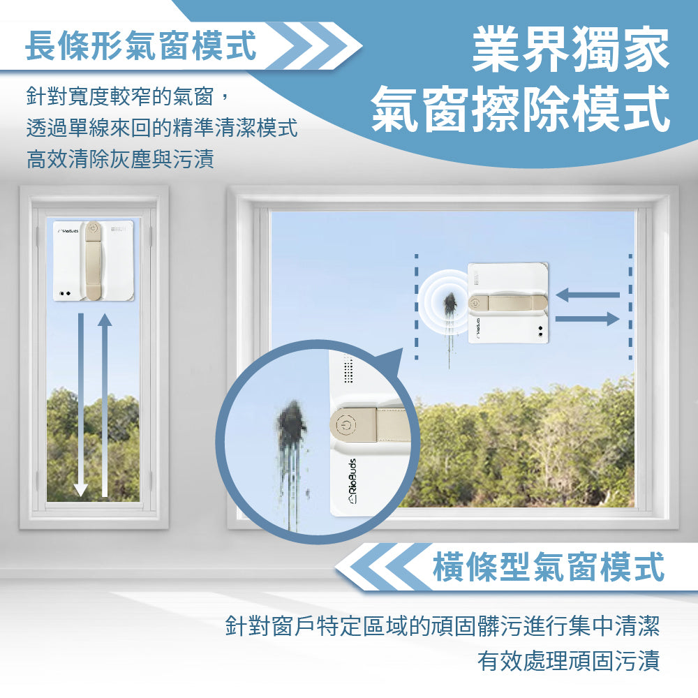 年底大掃除神隊友~i擦RS7 PRO 擦窗機器人:R99-3RS7-PRO-T00(加贈2條抹布:26-0002-000-005W)