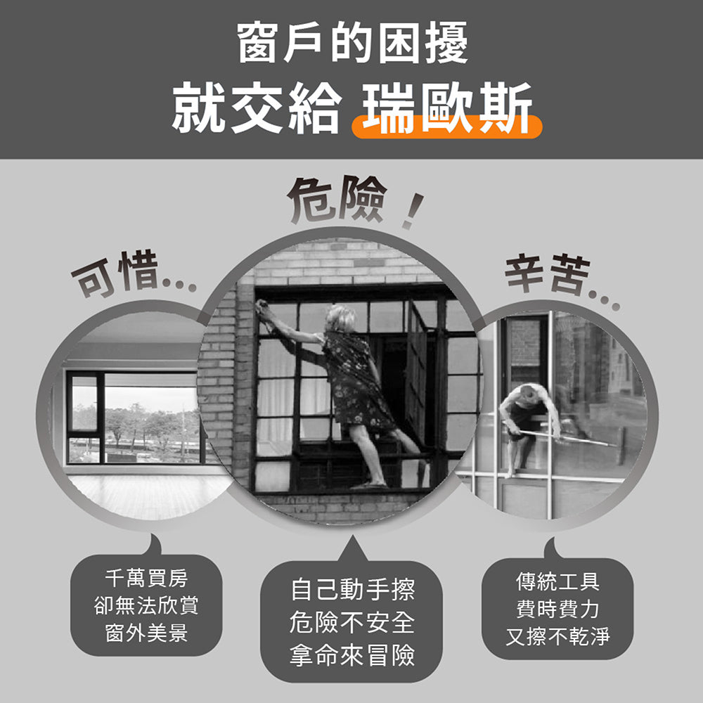 年底大掃除神隊友~i擦RS7 PRO 擦窗機器人:R99-3RS7-PRO-T00(加贈2條抹布:26-0002-000-005W)