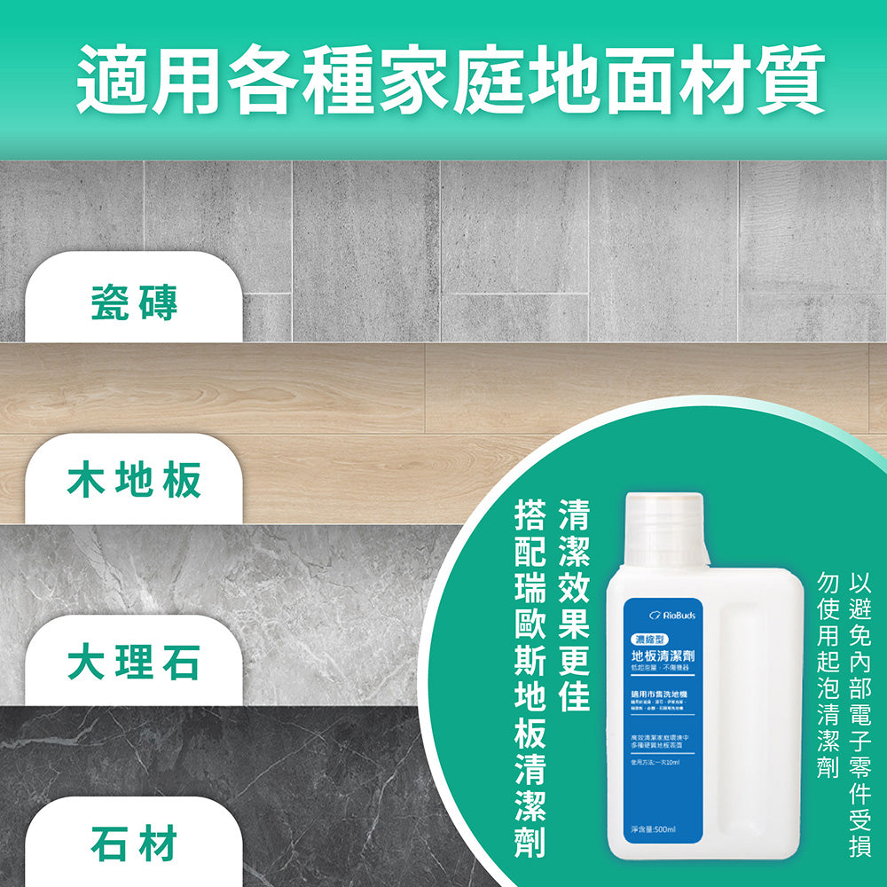 Smart wet and dry floor scrubber RW9